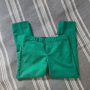 Banana Republic Green Cropped Pants